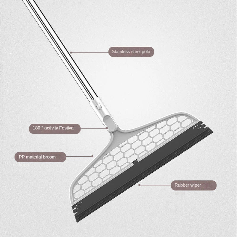 CleanFlow Max Silicone Broom